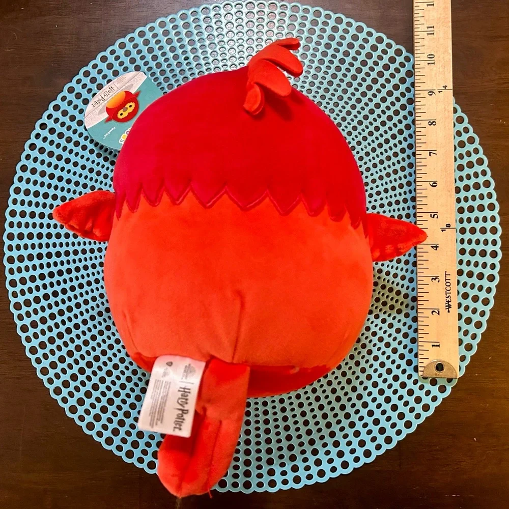 Squishmallows 8” Inch Fawkes The Phoenix Harry Potter Red Bird, w/ Tags